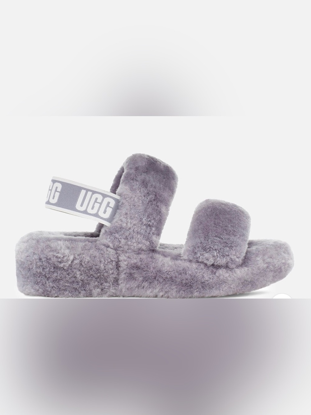 Ugg Womens Oh Yeah! Slipper - Grey size 8